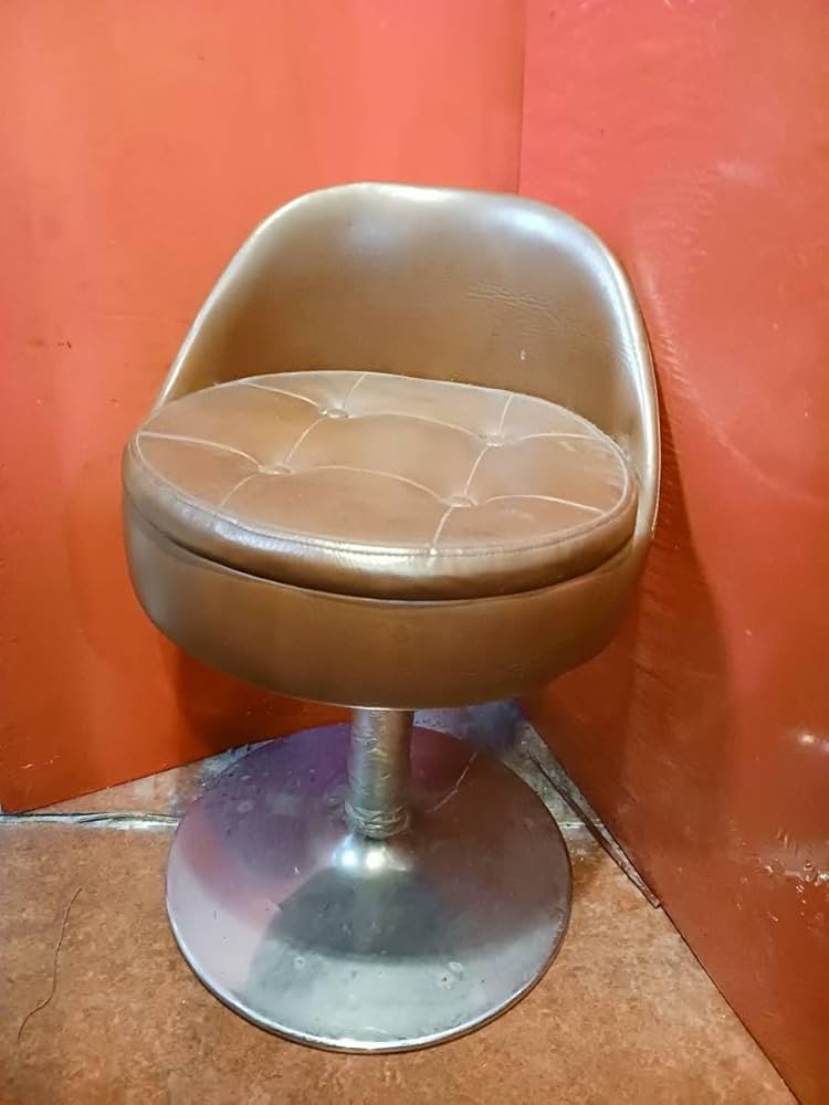 Amazon.co.jp: 昭和レトロスナック カウンター 椅子 チェアー 丸椅子