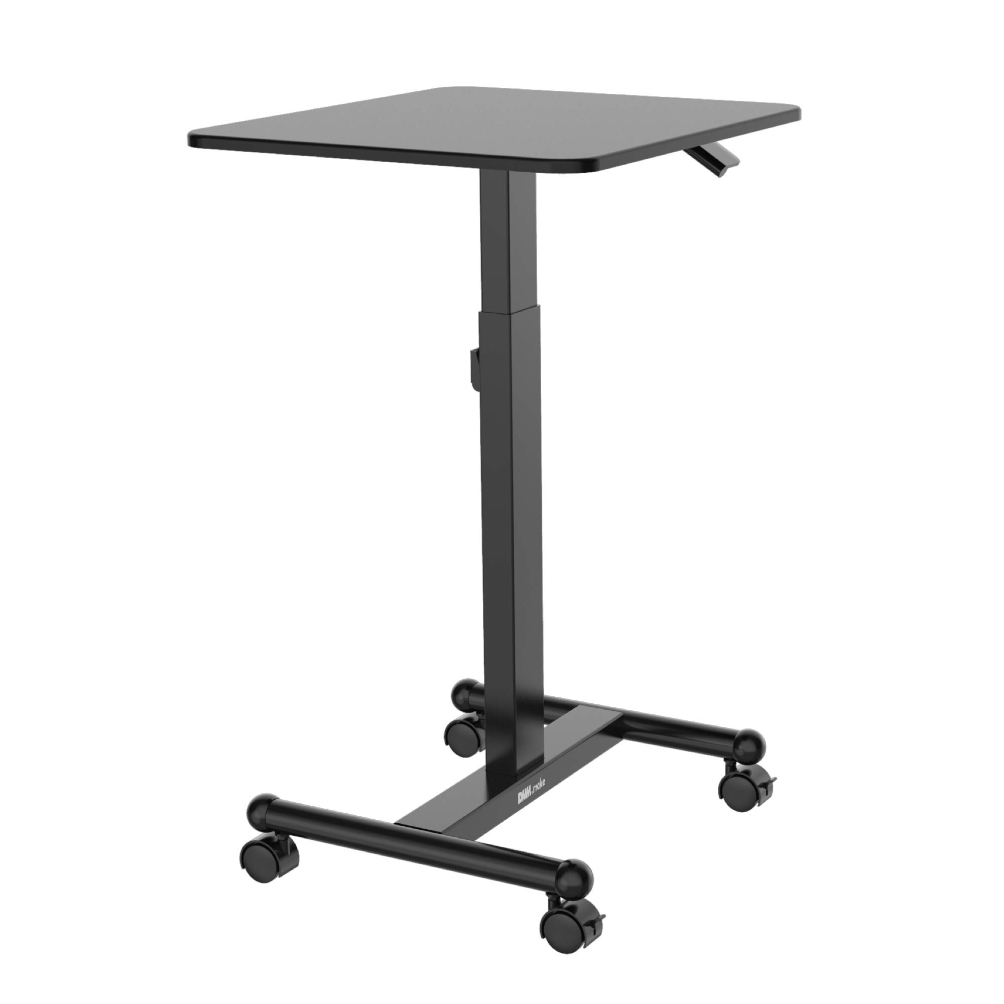 Amazon | DMM.make キャスター付き昇降デスク 600ブラック DKS-LDC600B