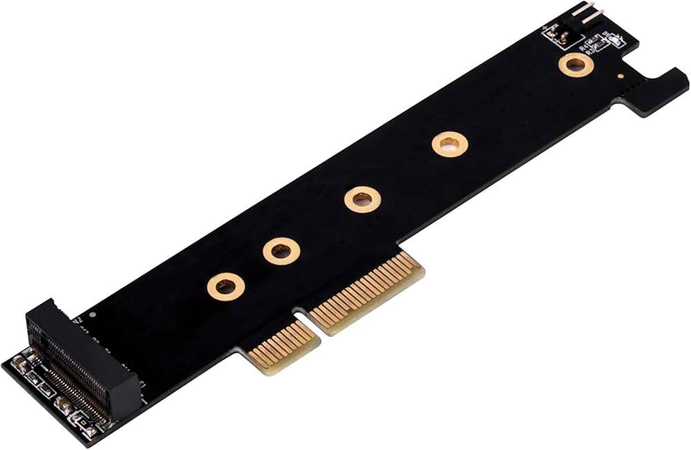 Amazon | SilverStone M.2ポート(Mキー)→PCIe x4変換カード(2230,2242