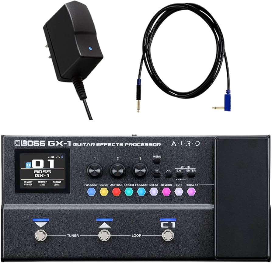 Amazon.co.jp: BOSS マルチエフェクター GX-1 セット ギター用 PSA