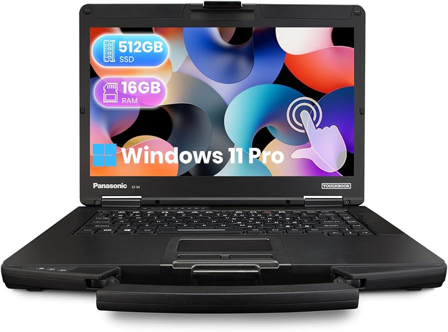 Amazon.com: Panasonic Toughbook CF-54 Laptop, 14-inch FHD