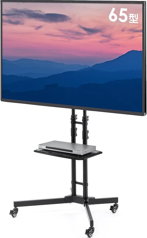 Amazon.co.jp: サンワダイレクト テレビスタンド キャスター付き 32