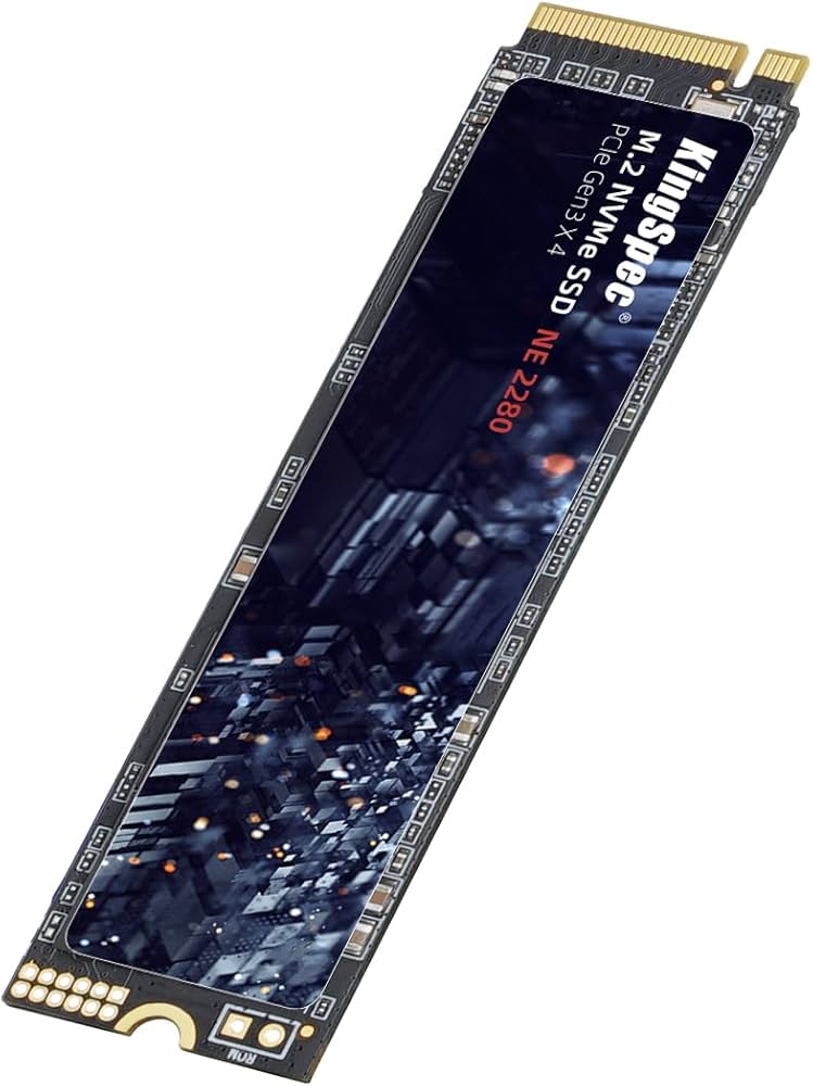 Amazon | KingSpec SSD 512GB M.2 NVMe Gen3x4 SSD 2280 - 最大2400MB