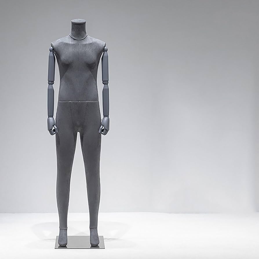 Amazon.co.jp: 男性マネキン全身モデルスタンド、金属ベース付き