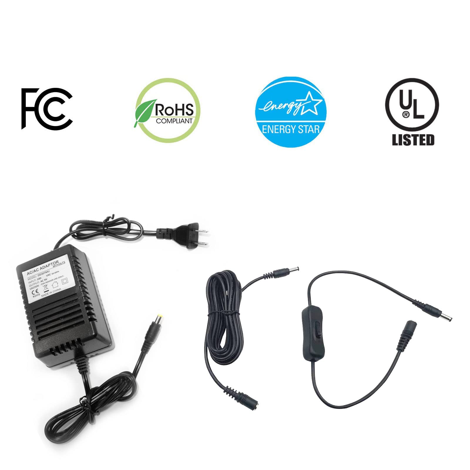 MyVolts 9V Power Supply Adaptor Compatible with Digitech Whammy 4