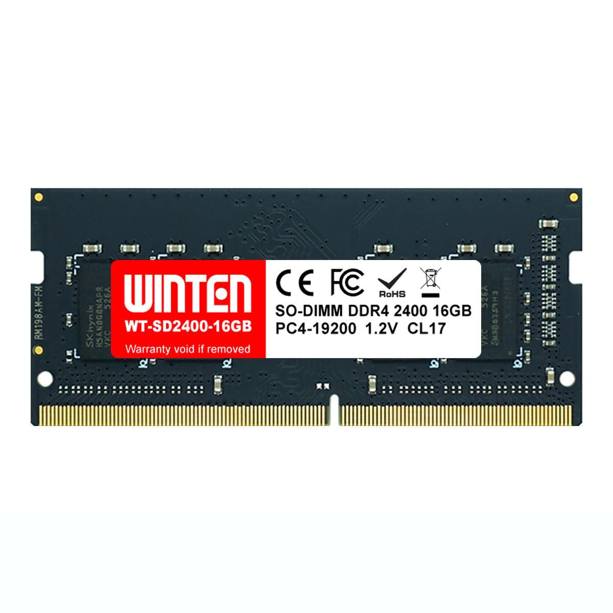 Amazon.co.jp: WINTEN ノートPC用メモリ DDR4-2400 16GB 260Pin CL17