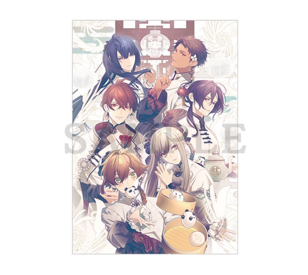 Amazon.co.jp: オランピアソワレ 布ポスター 朱砂 璃空 玄葉 縁 時貞