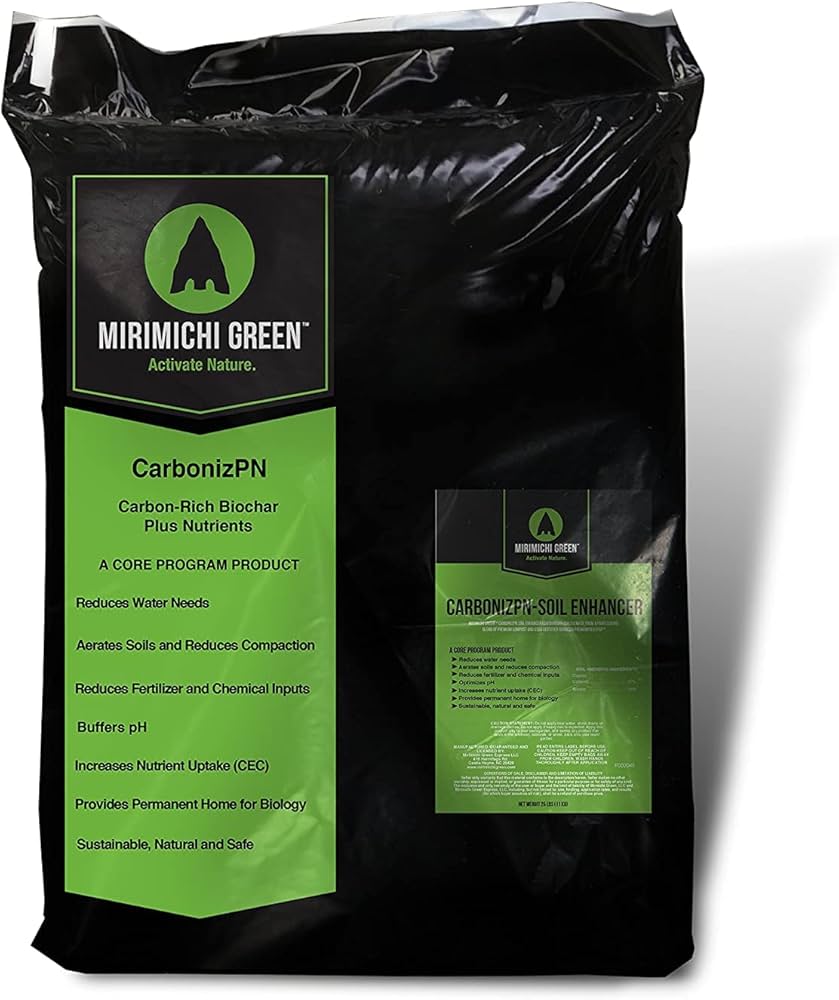 Amazon.com : Mirimichi Green CarbonizPN Soil Enhancer 40LB : Patio