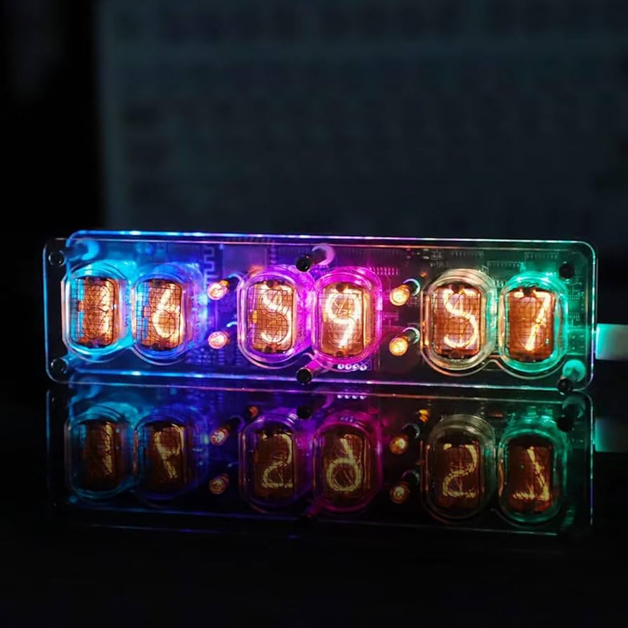 Amazon.com: TPHRAVAL Nixie Clock, Ex-USSR IN12 Clock with 6 Tubes