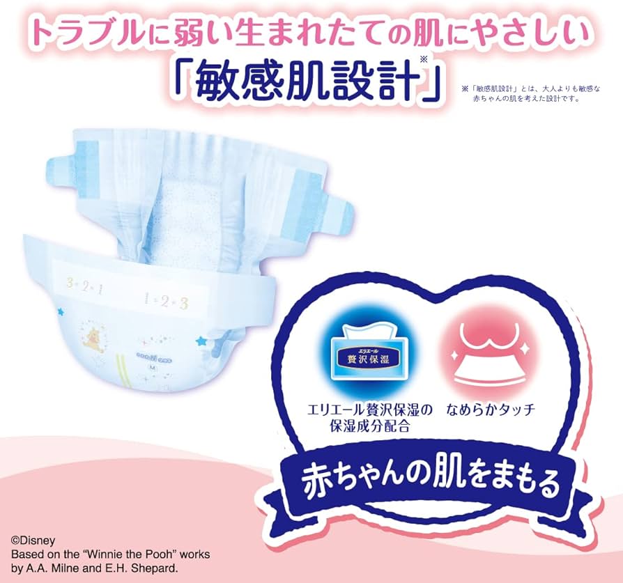 Amazon.co.jp: 【テープ Sサイズ】グーンプラス 敏感肌設計 (4~8kg