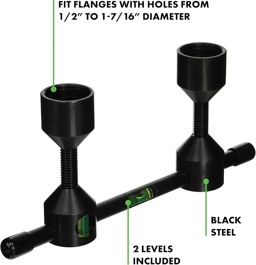 Amazon.com: Flange Wizard 38240-T Threaded Pipe Flange Aligners, 1