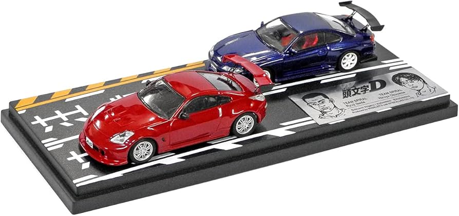 Amazon.com: MODELER'S MD64204 1/64 Initial D Set, Vol. 4, Ryuji