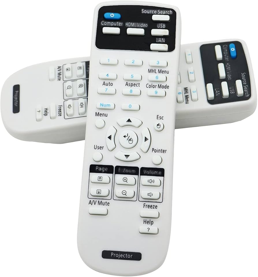 Amazon.co.jp: EachLight プロジェクター交換用 リモコン Epson