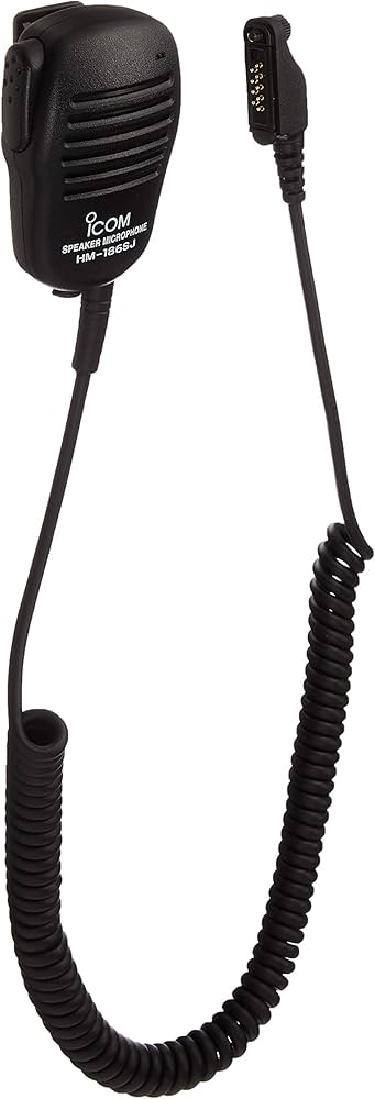 Amazon | アイコム 小型スピーカーマイクロホン 9PINタイプ HM-186SJ