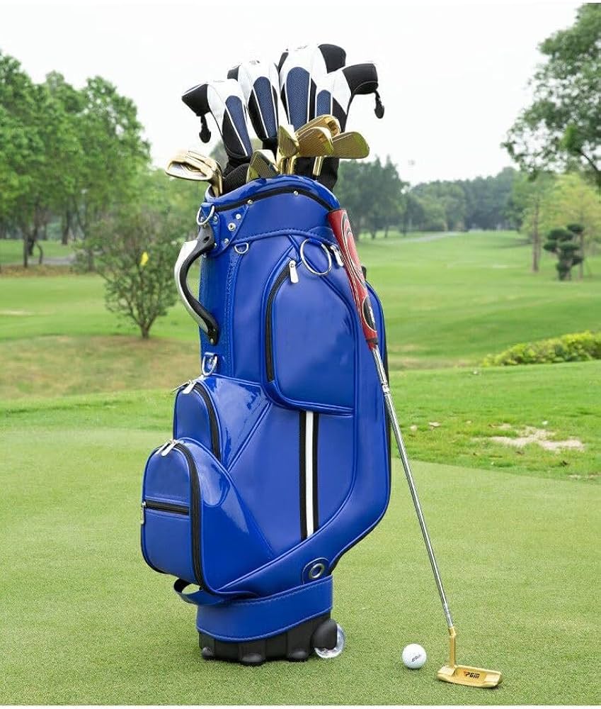 Amazon | ゴルフ キャディバッグ セルフスタンド ゴルフ クラブケース