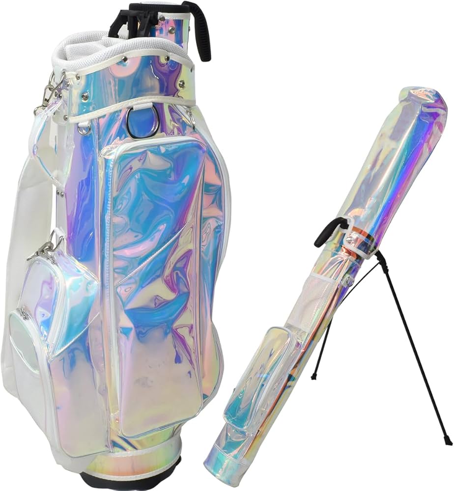 Amazon | [PLATA] ゴルフ キャディーバッグ クラブケース オーロラ