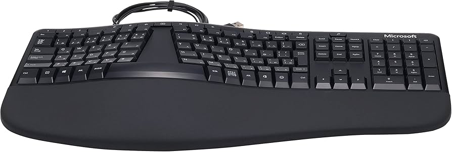 Amazon.co.jp: マイクロソフト エルゴノミック キーボード for