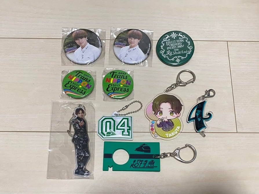 Amazon.co.jp: 超特急 タクヤ 草川拓弥 アクキー キーホルダー 缶