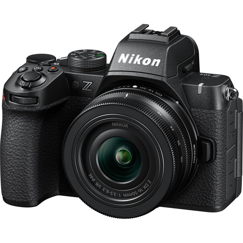 Amazon.com : Nikon Z50 II Mirrorless Camera 4K DX Body with 16