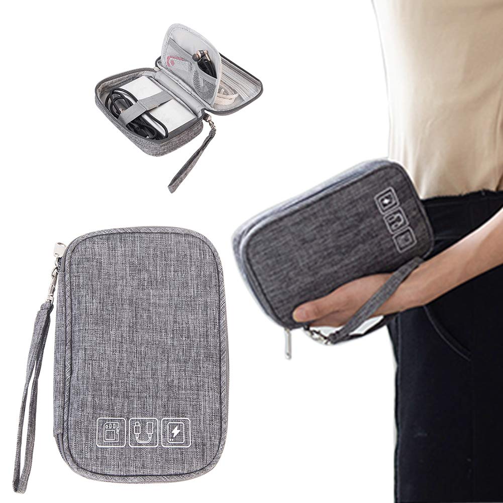 Amazon.co.jp: ガジェット ケース モバイル 収納 ポーチ 3層式