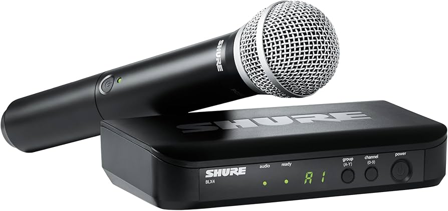 Amazon | SHURE シュア ワイヤレスマイクシステム BLX24/PG58 : BLX2