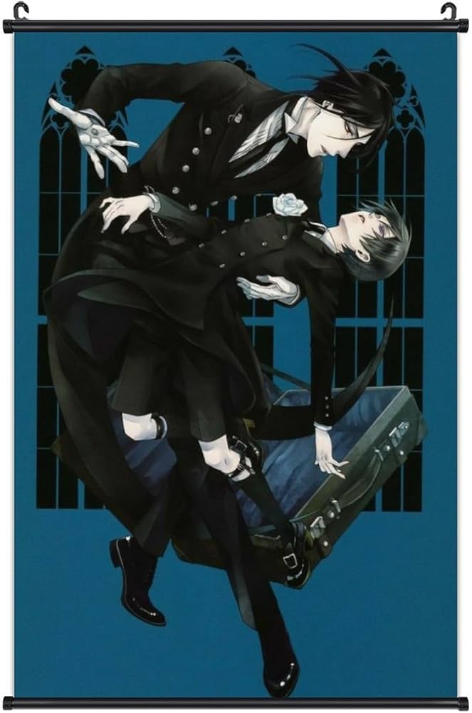 Amazon.co.jp: 黒執事 掛ける絵 ポスター 部屋飾り セバスチャン