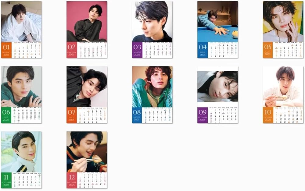 Amazon.co.jp: 本田響矢 カレンダー 卓上型 2025 2026 芸能グッズ