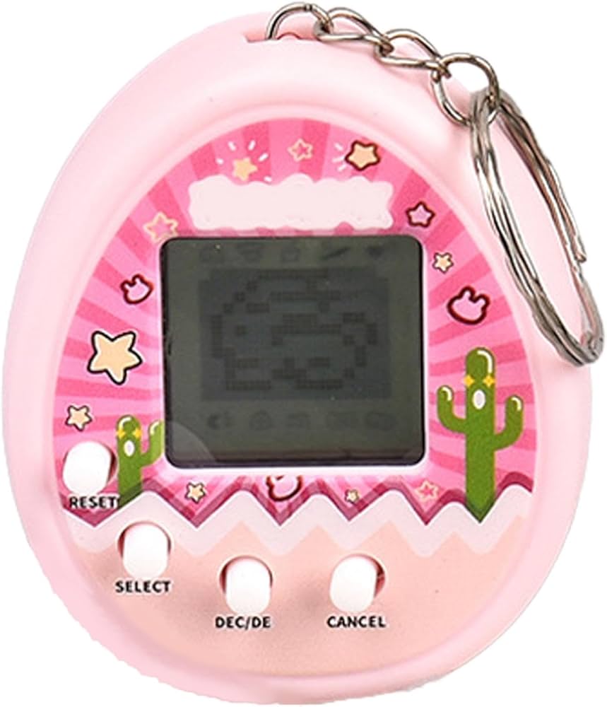 Amazon | デジタルペットキーホルダー。ミニデジタルペットゲーム