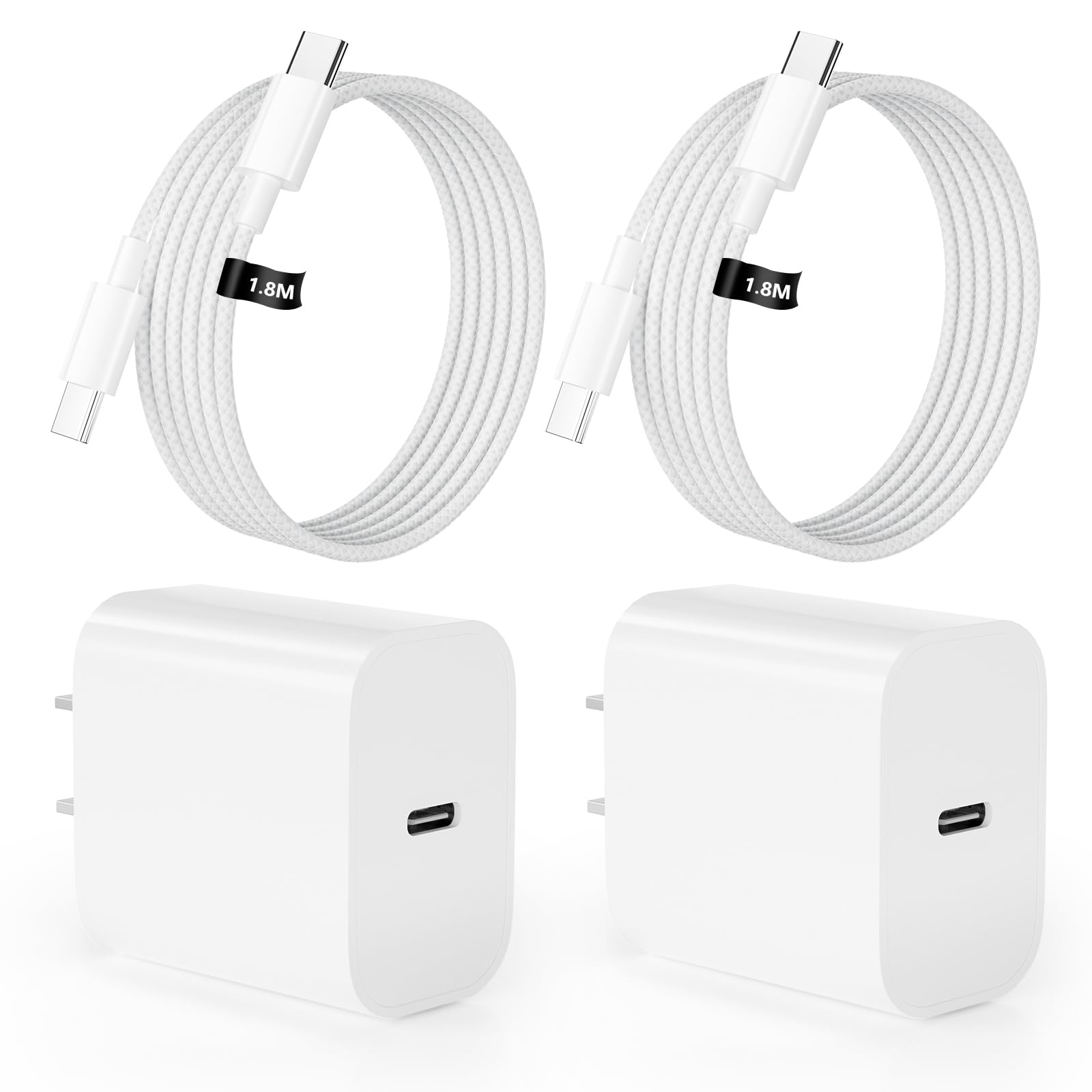 Amazon | For iphone17 iphone16 充電器 【編み込み式純正ケーブル付