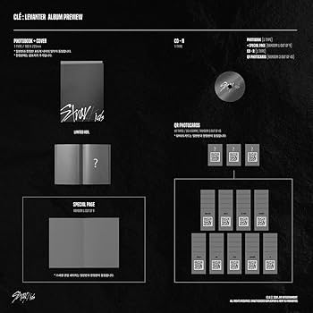 Stray Kids - Clé : Levanter (Limited ver.) CD+Photobook+3QR