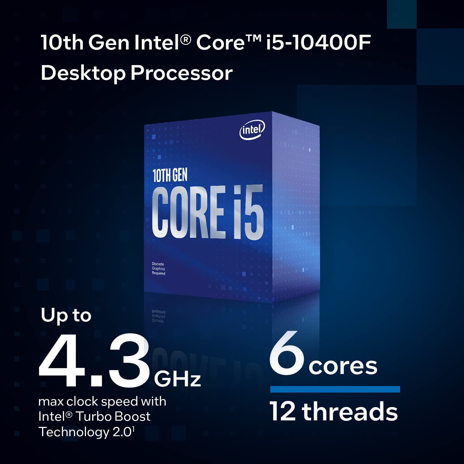 Amazon | INTEL 第10世代CPU Comet Lake-S Corei5-10400F 2.9GHz 6C