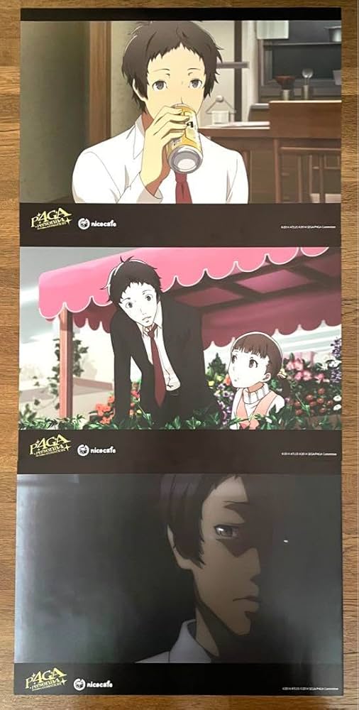 Amazon.co.jp: ペルソナ4 コラボカフェ ランチョンマット 足立透 3枚