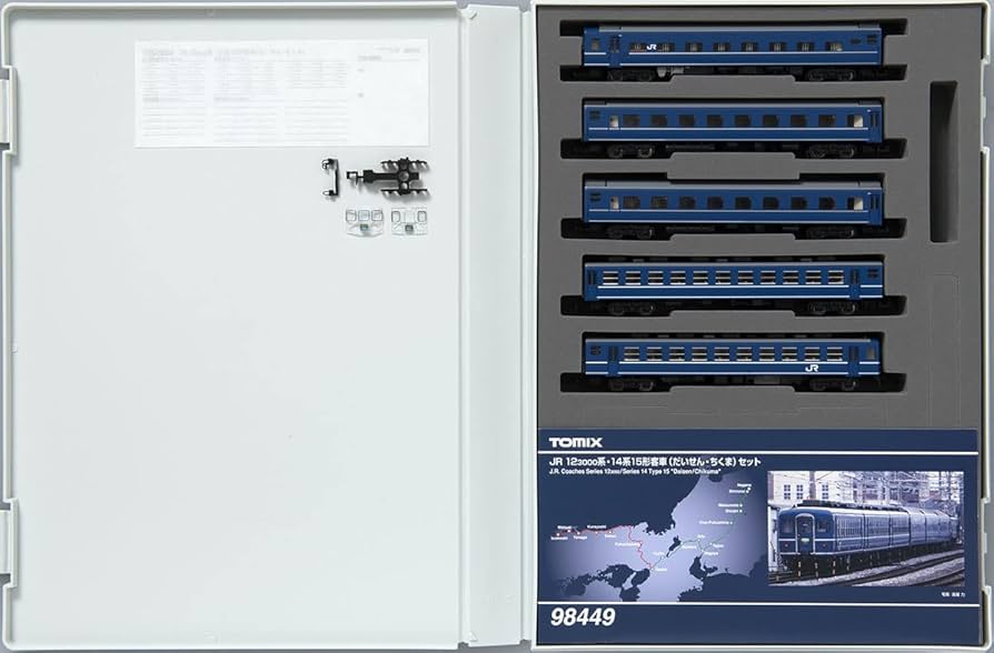 Amazon | TOMIX Nゲージ JR 12 3000系・14系15形 だいせん ちくま