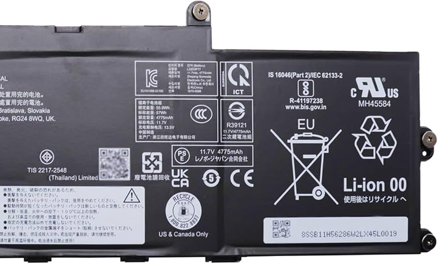 Amazon.com: EPYOBW L22D3P77 Laptop Battery 57Wh 4875mAh 3-Cell