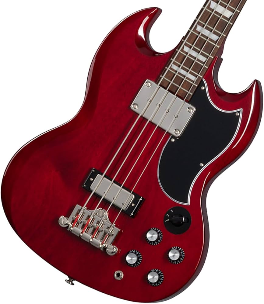 Amazon | Epiphone/SG Bass EB-3 2-Pickup Cherry エピフォン ベース