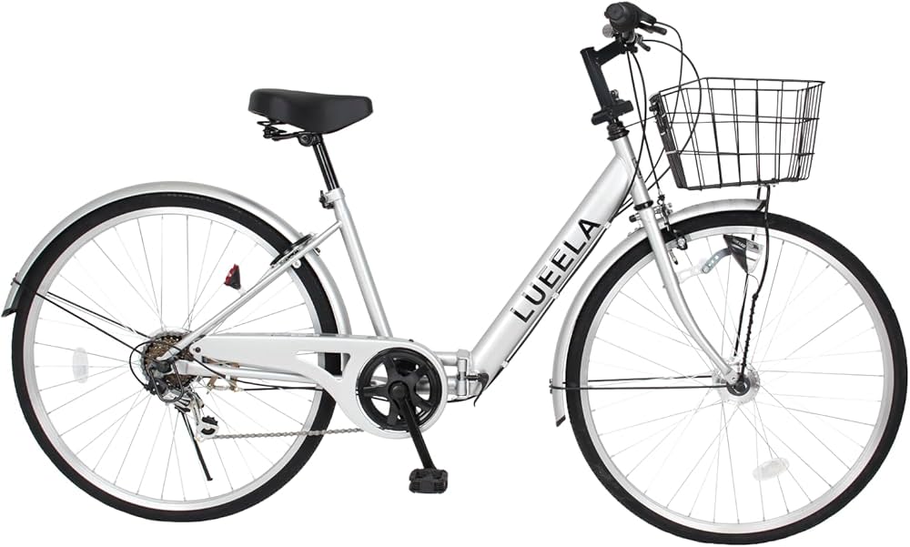 Amazon | 21Technology シティサイクル (26インチ) 自転車 6段ギヤ付き