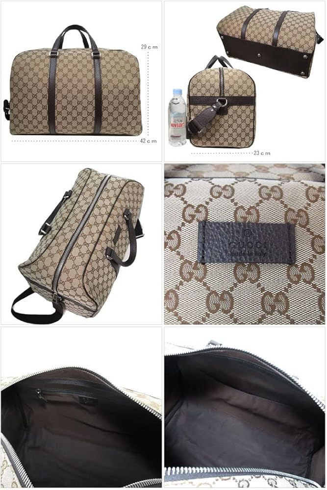 Amazon | [グッチ] バッグ メンズ ボストンバッグ GG柄 キャンバス