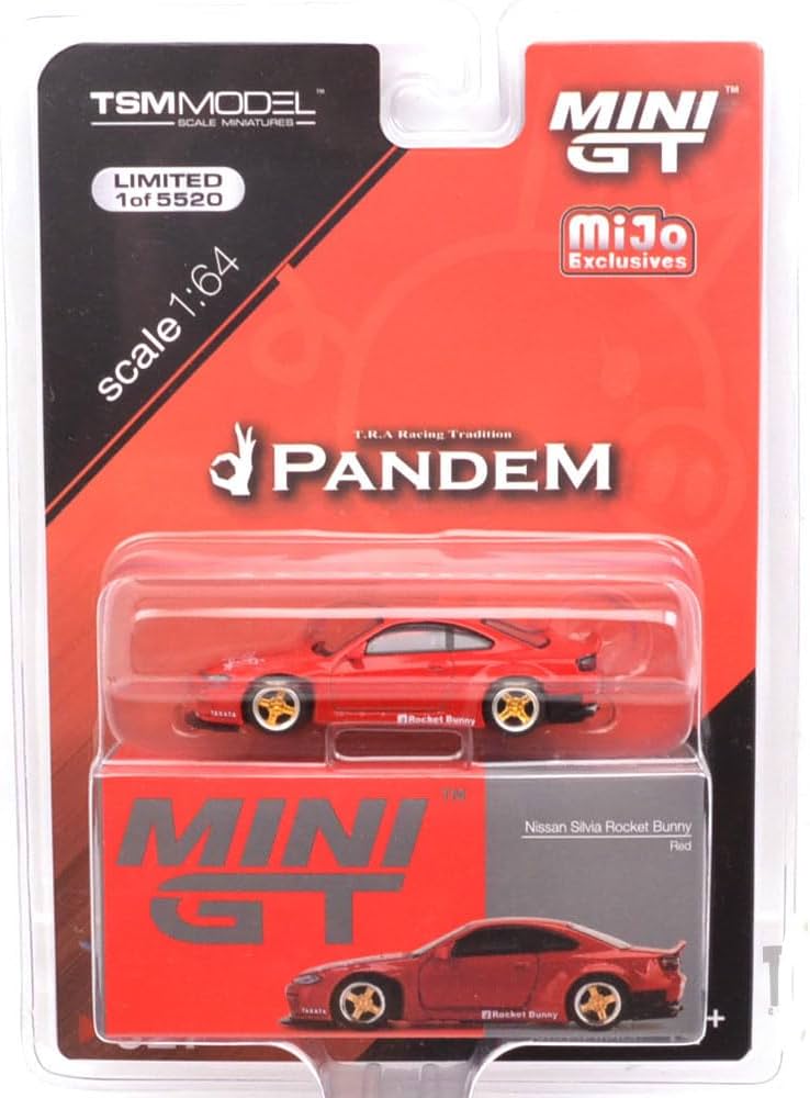Amazon | MINI GT 1:64スケールアメリカ MiJo 限定 ニッサン・シルビア