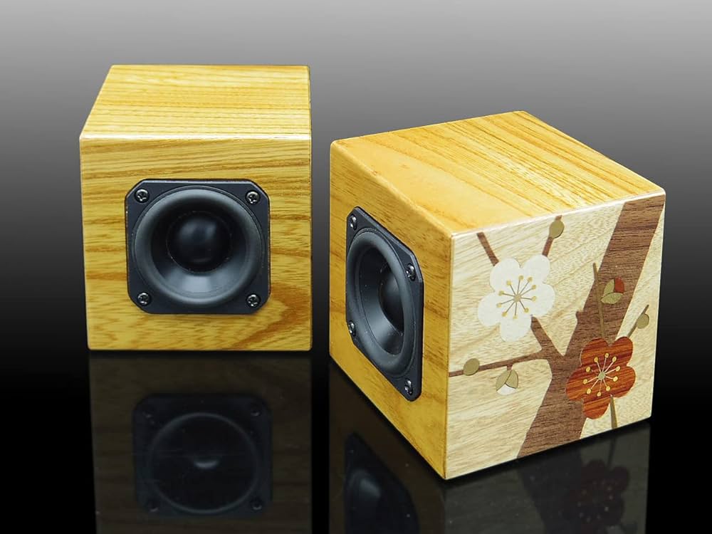 Amazon.co.jp: 高井工芸 ハイクラフト 木象嵌、本欅 寄木細工キューブ