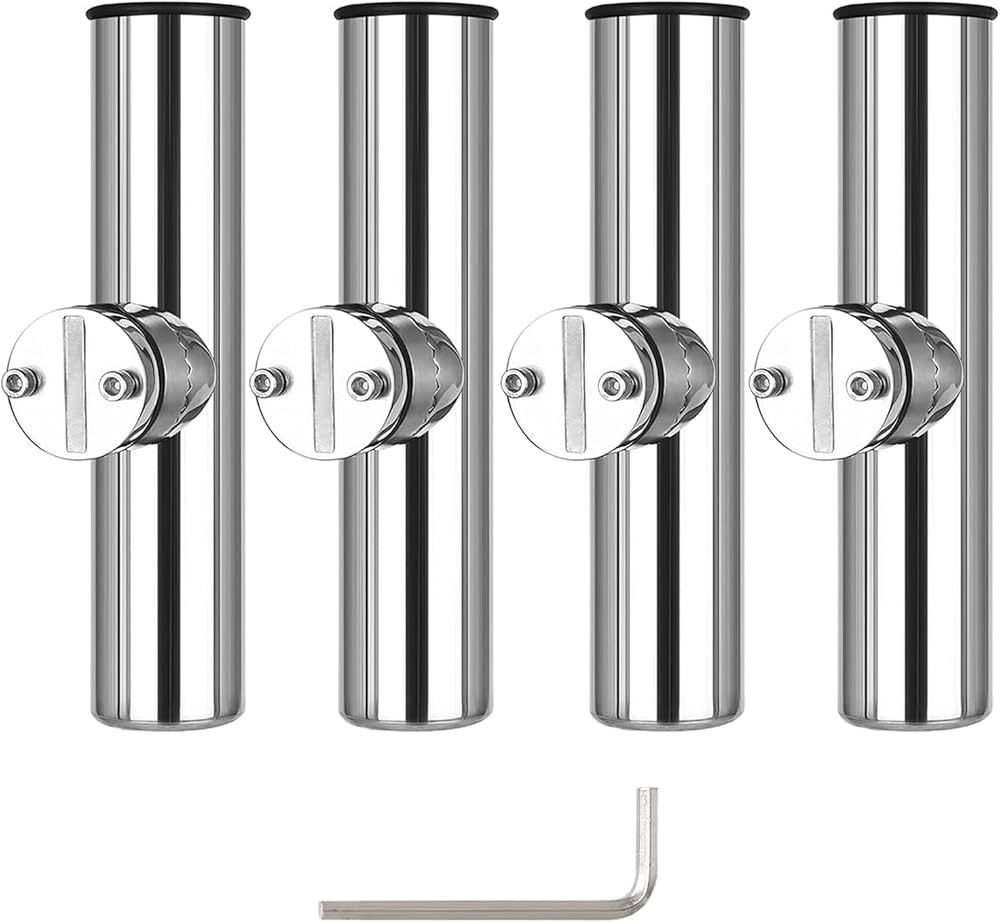 Amazon | Amarine-made ステンレス製 船竿置き クランプオンロッド