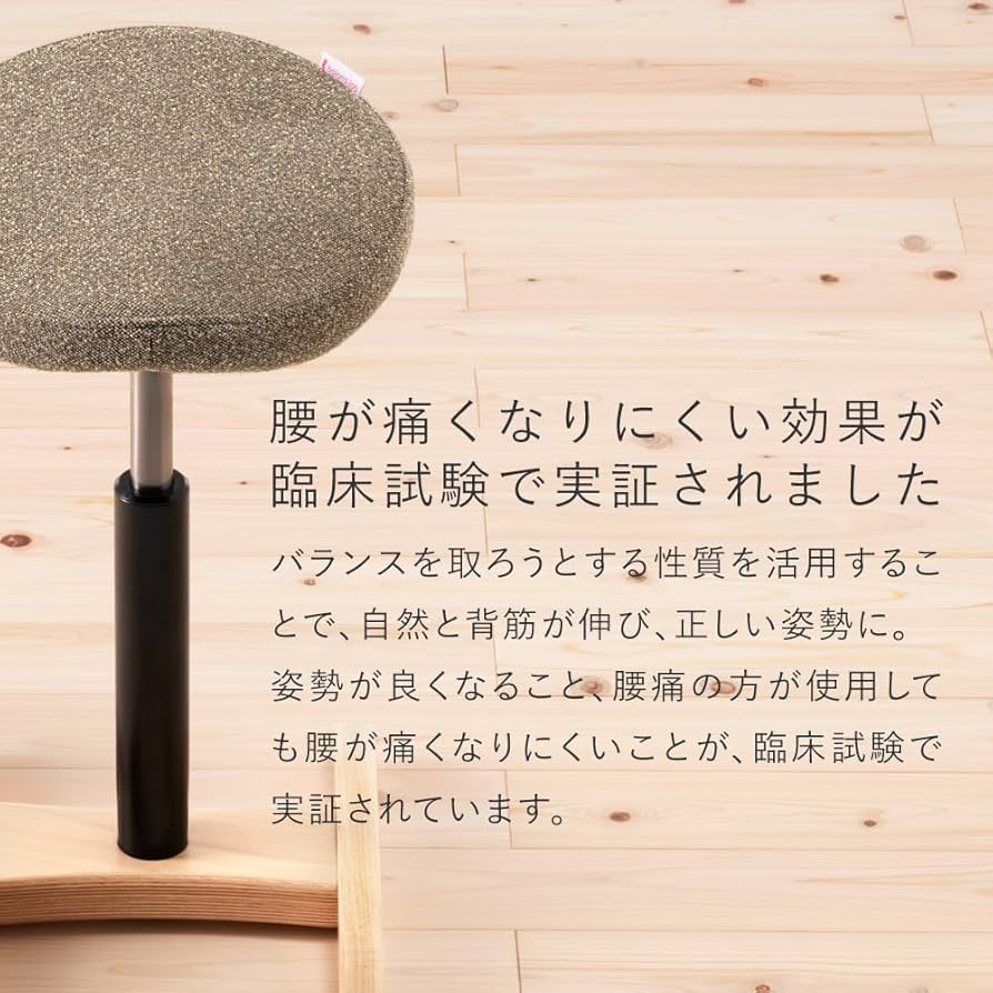 Amazon｜バランスラボ バランスシナジー ラウンド シックグレー