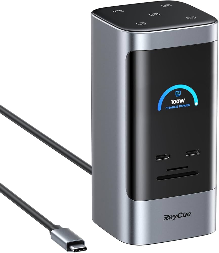 Amazon.co.jp: RayCue USB-C ドッキングステーション 15-in-1