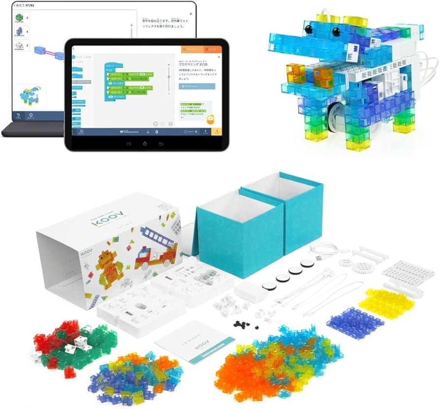 Amazon | ソニー KOOV 子供/小学生 向け 電子 工作キット [ 楽しく