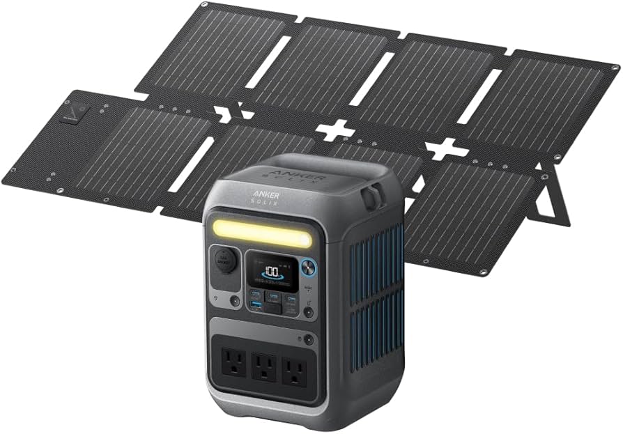 Amazon.co.jp: Anker Solix C300 Portable Power Station with Solix