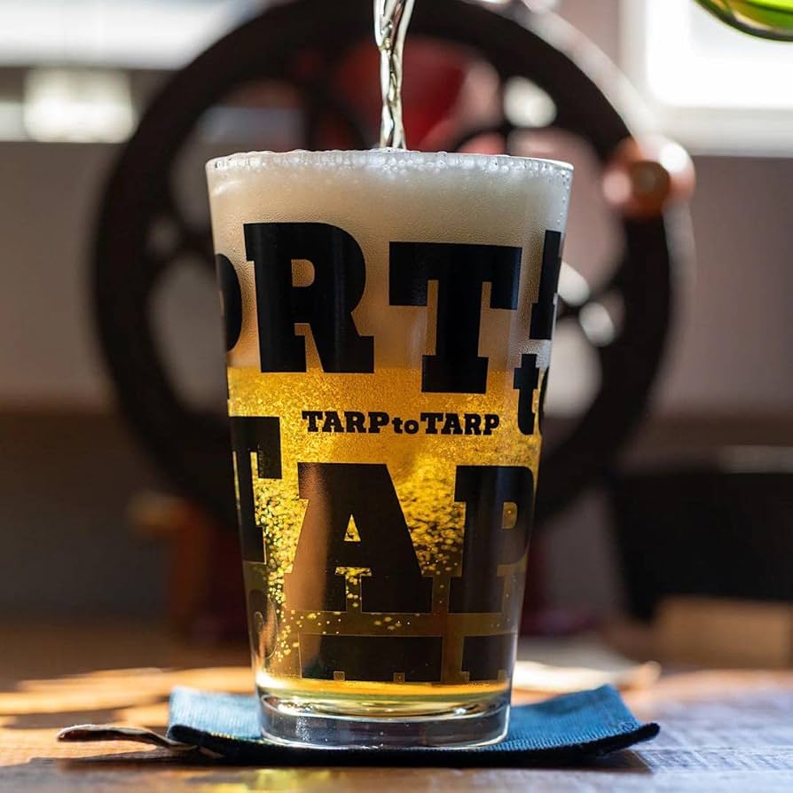 Amazon.co.jp: TARPtoTARP TARP GLASS ハーフパイントグラス 黒2個