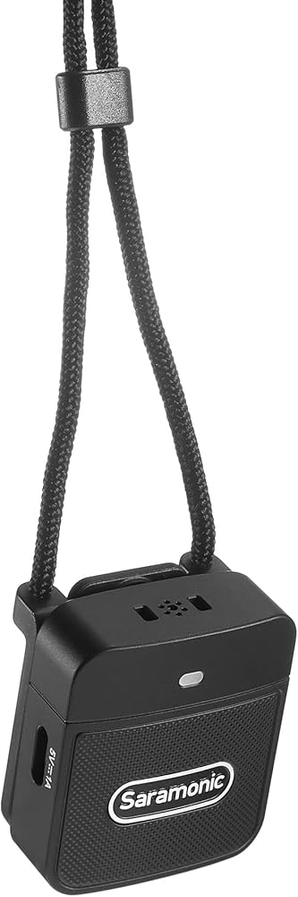 Amazon.com: Saramonic SR-MC8 | Adjustable Lanyard Holder for 2.4