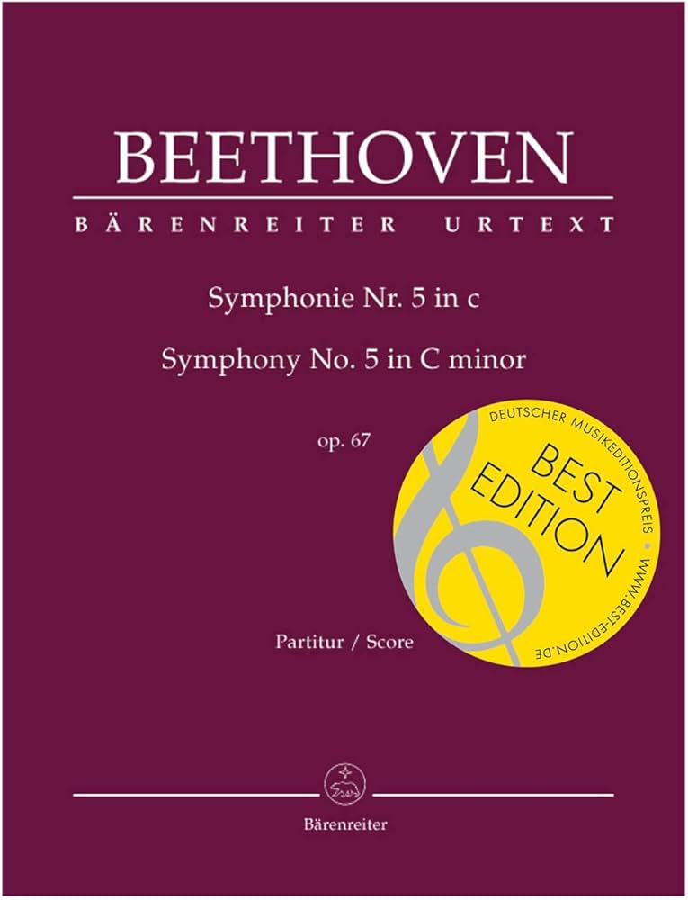 ベートーヴェン: 交響曲 第5番 ハ短調 Op.67 「運命」/原典版/デル
