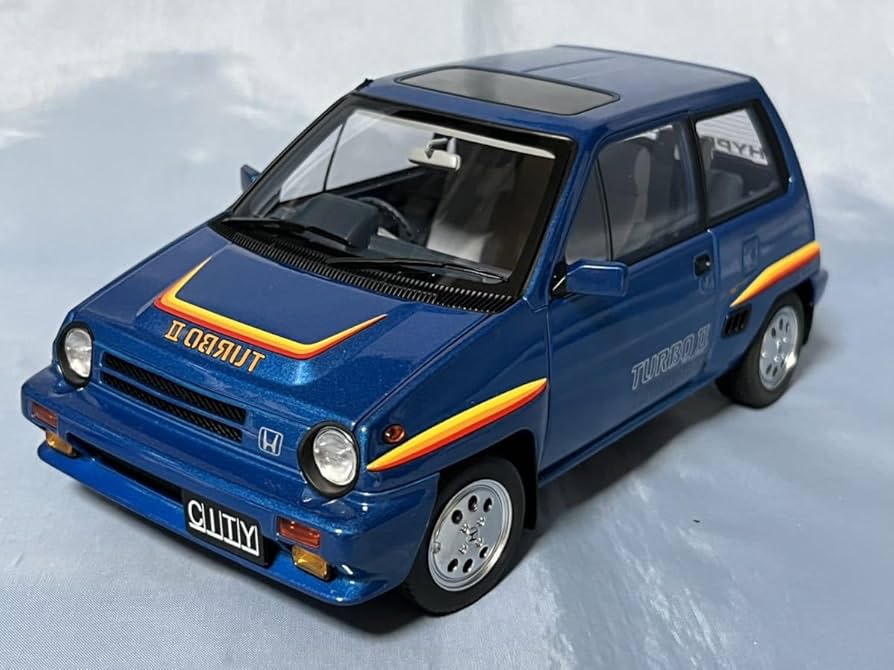 Amazon | オートアート製 ミニカー シティ ターボ Ⅱ / モトコンポ1/18
