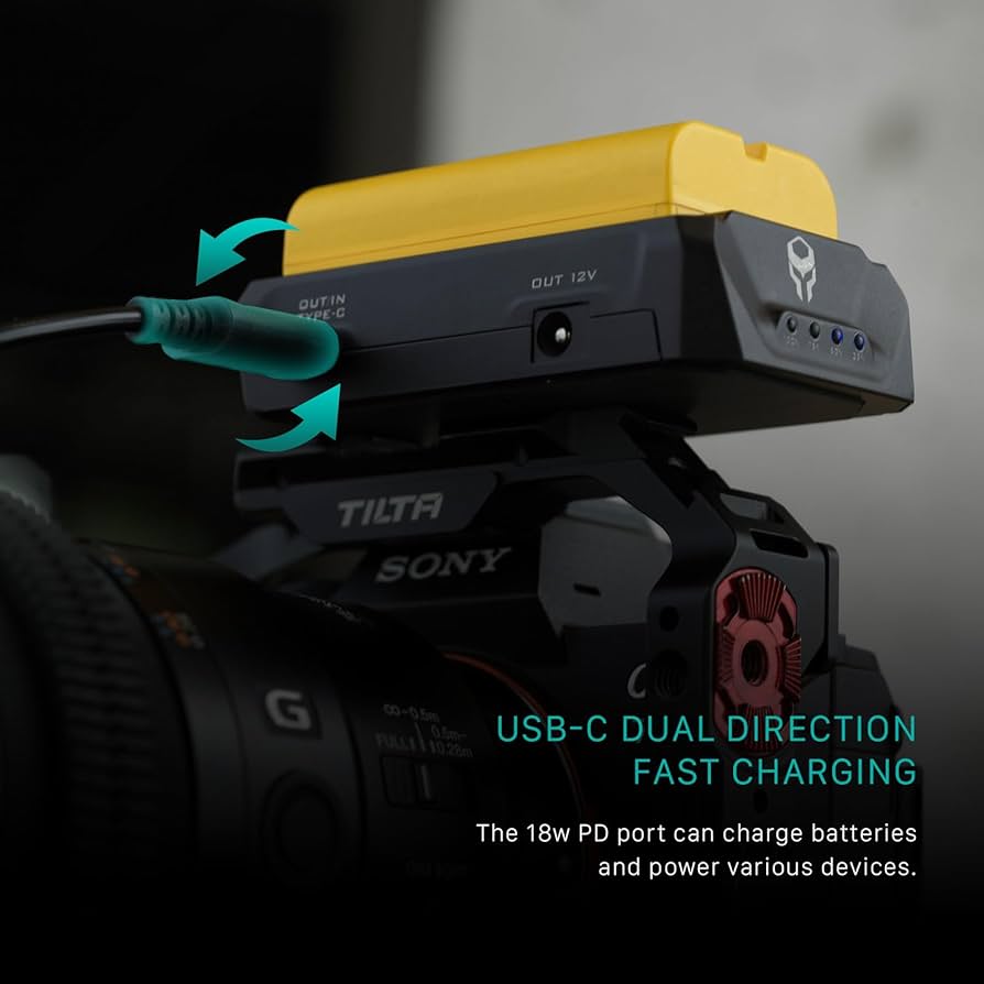 Amazon.com: Tilta F970 Battery Plate V2 - Black | Universal | Anti