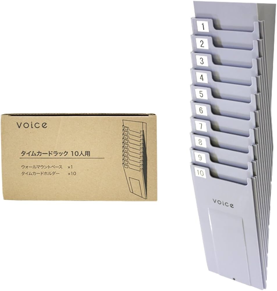 Amazon.co.jp: VOICE(ヴォイス) タイムレコーダー VT-1000用 タイム